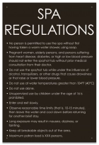 State Pool Sign - Spa Regulations - Nebraska Compliant