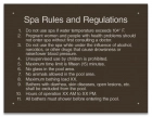 State Pool Sign - Spa Rules - Alabama Compliant