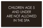 State Pool Sign - Spa Rules - Montana Compliant