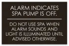 State Pool Sign - Spa Rules