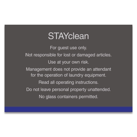 STAYclean Laundry Information