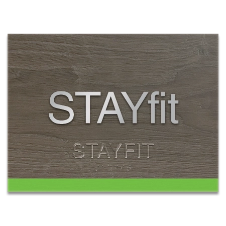 STAYfit Sign