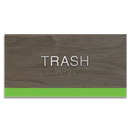 "Trash" Sign
