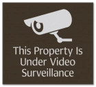 Video Surveillance Sign - Acrylic