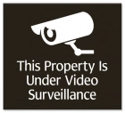 Video Surveillance Sign - Fiberbrite