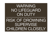 Pool/Spa Signs