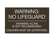 Pool/Spa Signs