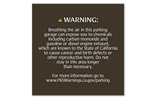 enclosed parking facilities