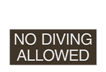 Pool/Spa Signs