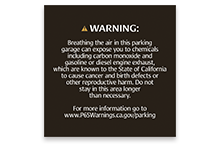 enclosed parking facilities