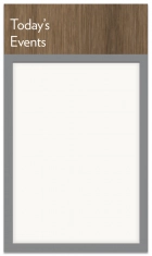 2-Line Informational Sign w/ Insert Window