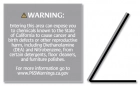 EaselChemical Warning Sign: Cancer and Birth Defects
