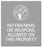 No Firearms or Weapons Allowed - Celtec Version