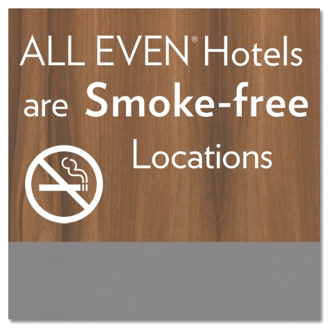 "Smoke-Free" Sign