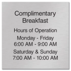 12-Line General Information Sign