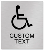 2-Line Custom Regulatory Sign