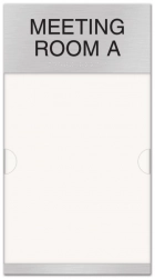 2-Line Meeting Room Sign w/Window