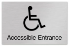 Accessible Entrance Sign