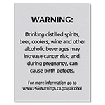 Alcohol Warning Sign: Pregnancy and Birth Defects