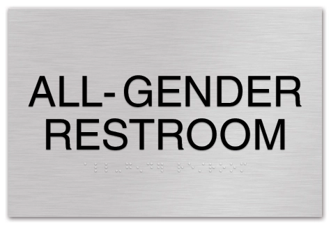 All-Gender Restroom Sign