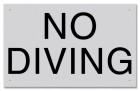 Idaho No Diving Sign