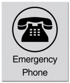 Illinois Emergency Phone Sign