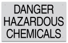Indiana Hazardous Chemicals Sign