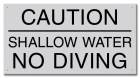 Maricopa County, Arizona No Diving Sign