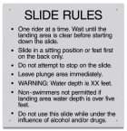 Montana Slide Rules Sign