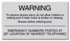 North Carolina Wading Pool Rules Sign
