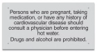 Oklahoma Spa Warning Sign