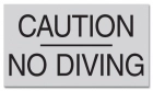 Ontario Canada No Diving Sign