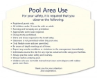 Pool Area Use