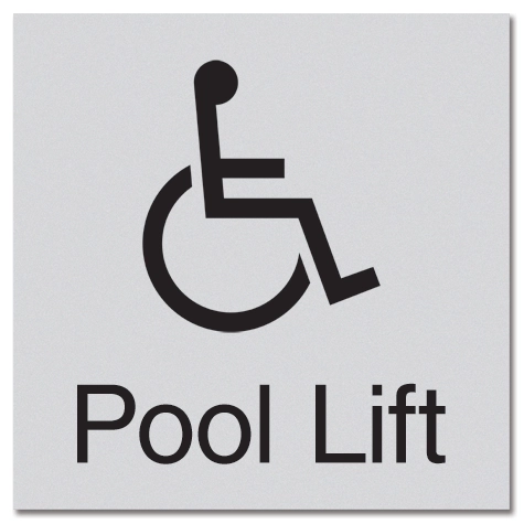 Pool Lift w/ISA Symbol - Large