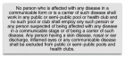 Prince William Communicable Disease Sign