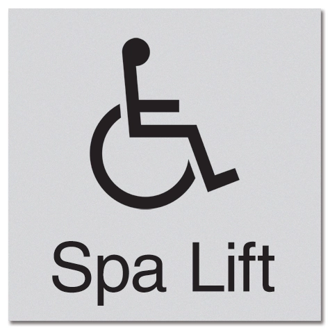 Spa Lift w/ISA Symbol - Large