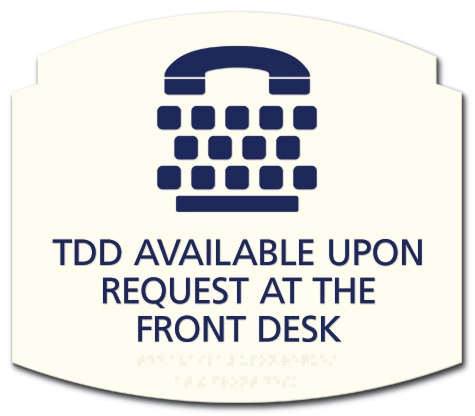TDD (Telecommunication Device for the Deaf) Telephone
