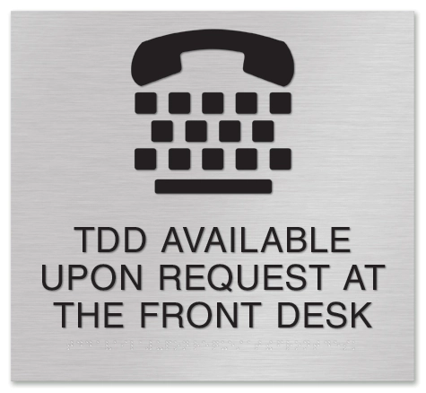 Telephone/TDD w/Symbol