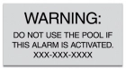 Utah Alarm Warning Sign