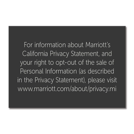 CA Privacy Statement