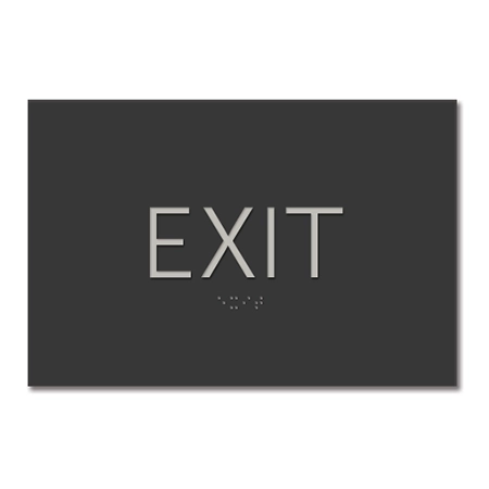 Exit Egress Sign - CA Compliant