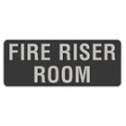 Fire Riser Room Label