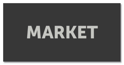 Market Sign (Replacement Only)