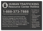 New York Human Trafficking Notice Sign