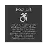 Pool Lift Rules w/Dynamic ISA Symbol - Large
