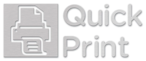 Quick Print Sign