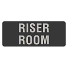 Riser Room Label