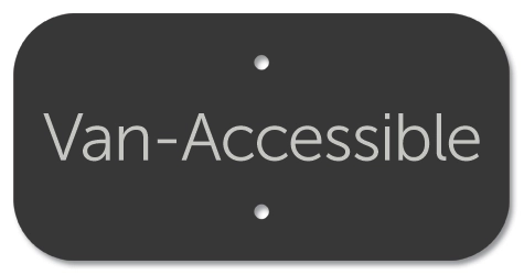 Van-Accessible Parking Sign