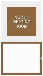 4-Line Room Sign w/Window