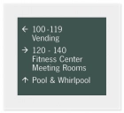 6-Line Directional Sign